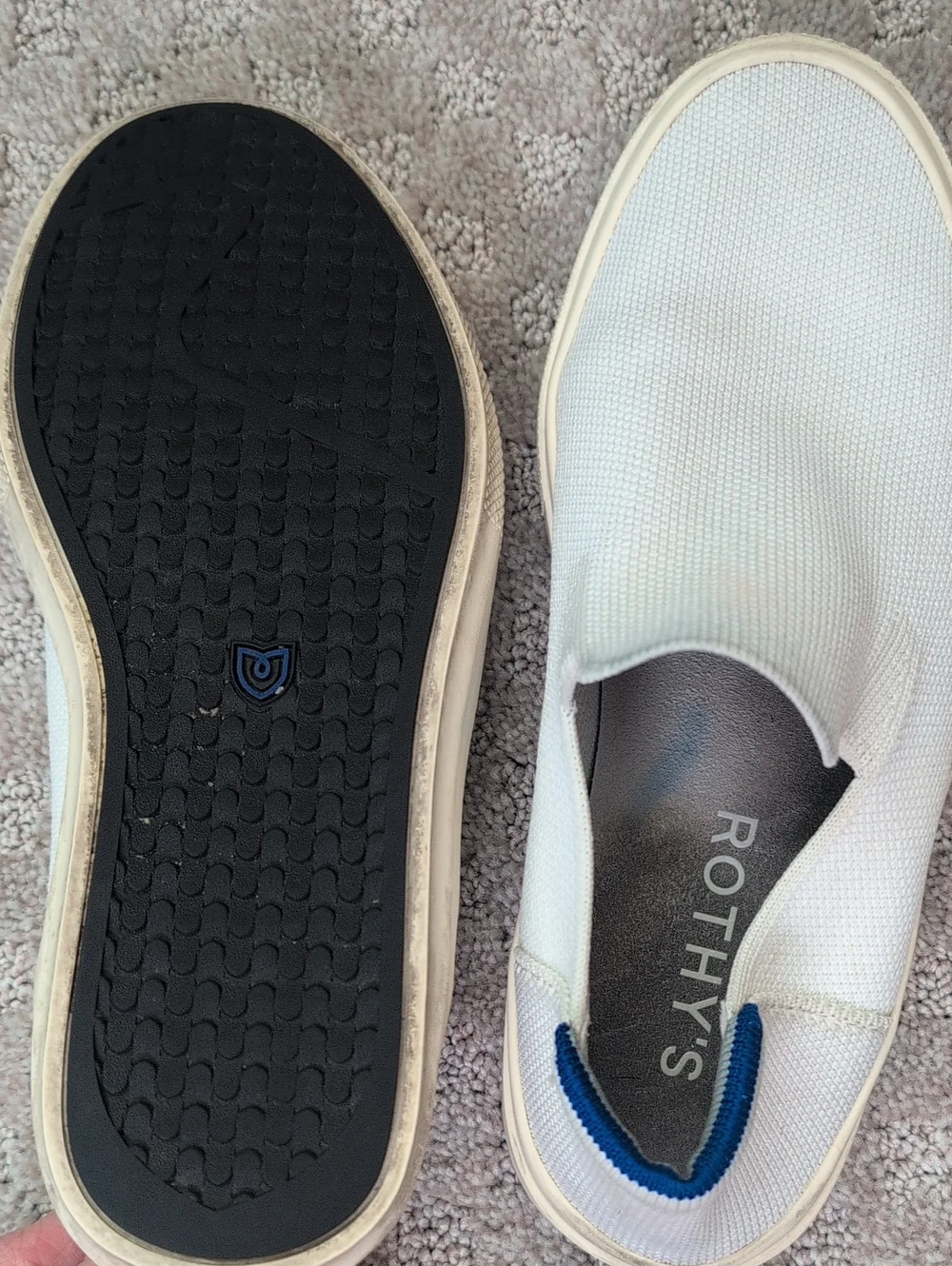 Rothy's The Original Slip-on Sneaker White